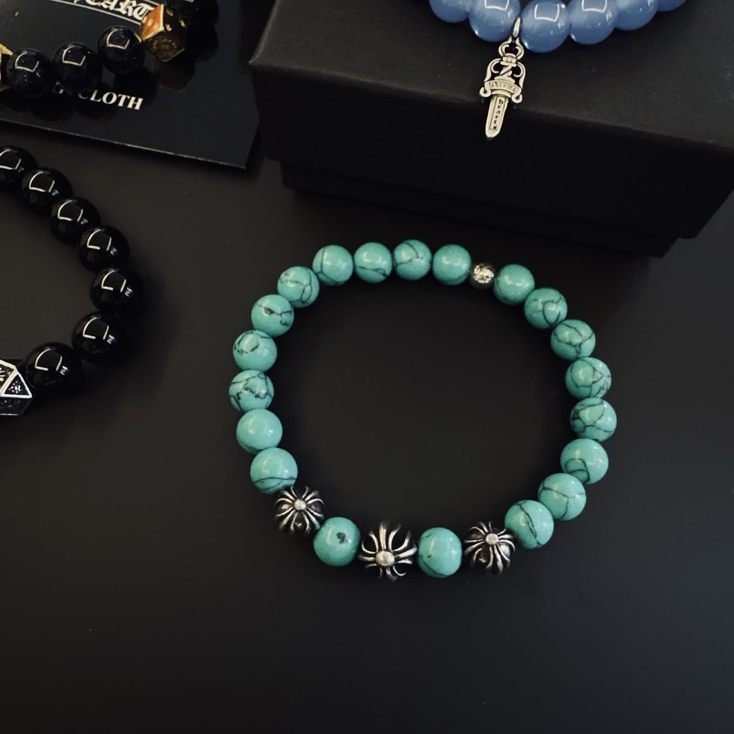 Chrome Hearts Beaded Bracelets Set